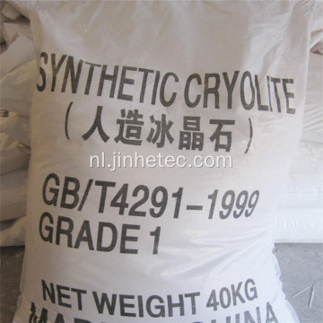 Synthetisch cryoliet voor elektrolytisch aluminium